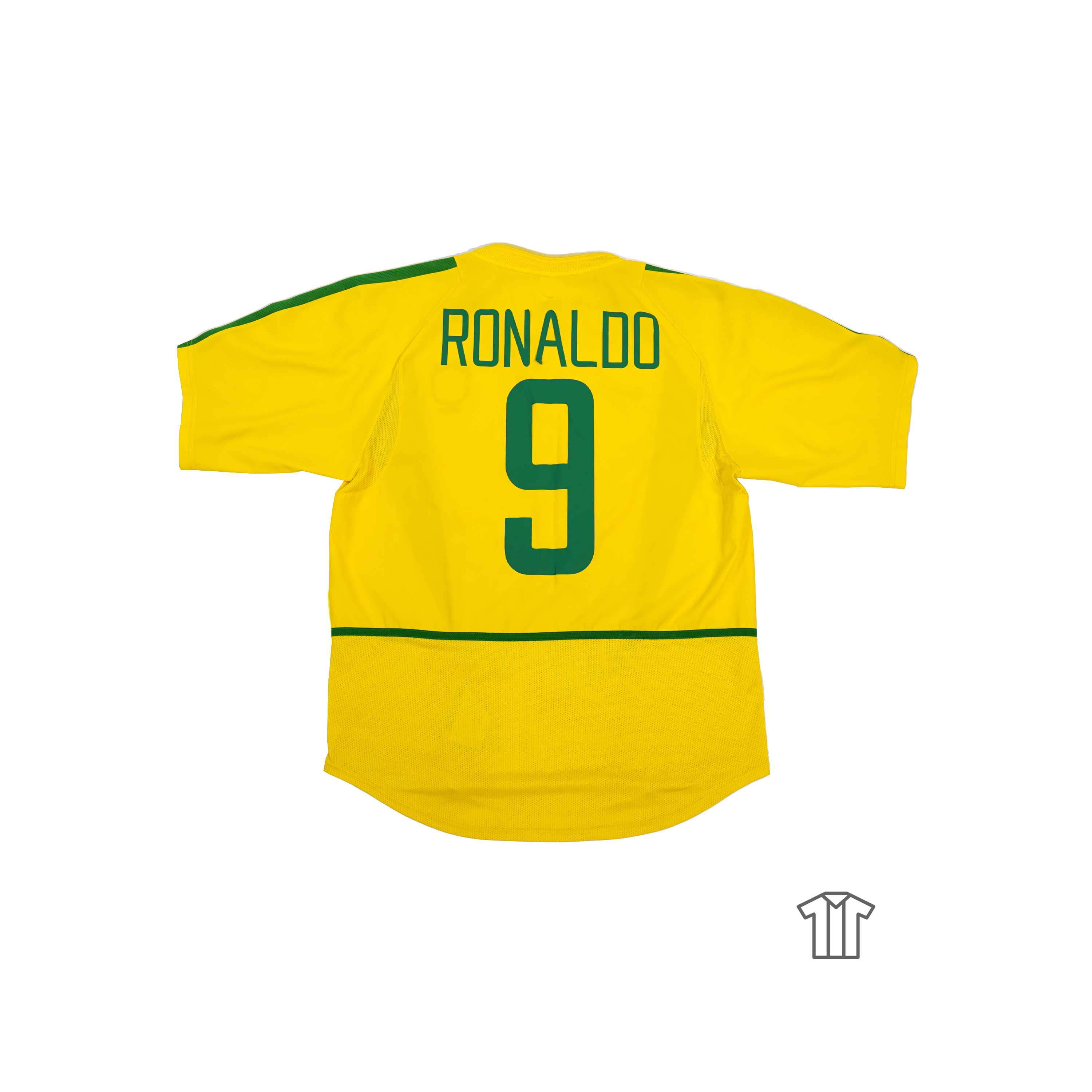 Brazil 2002 World Cup Shirt #9